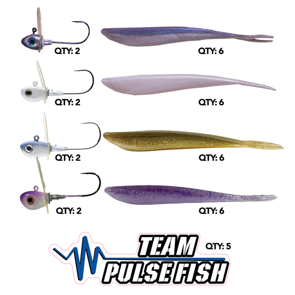 Pulse Pre-Spawn Blade Bundle – Pulse Fish Lures