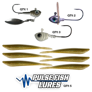 Pulse Pre-Spawn Blade Bundle – Pulse Fish Lures